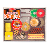 Wooden Grill & Serve BBQ Set J4