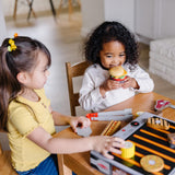 Wooden Grill & Serve BBQ Set J4