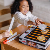 Wooden Grill & Serve BBQ Set J4
