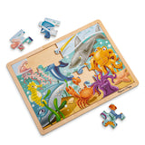 Wooden Jigsaw Puzzle - Under the Sea - 24 Pieces C5