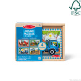 Wooden Jigsaw Puzzles in a Box - Construction N8