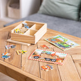 Wooden Jigsaw Puzzles in a Box - Construction N8