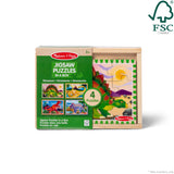 Wooden Jigsaw Puzzles in a Box - Dinosaurs O6