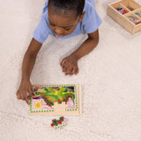 Wooden Jigsaw Puzzles in a Box - Dinosaurs O6