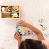 Wooden Jigsaw Puzzles in a Box - Pets Y5