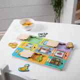 Wooden Magnetic Hide & Seek Board P3