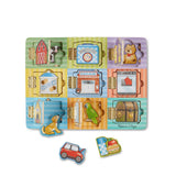 Wooden Magnetic Hide & Seek Board U3