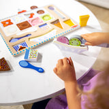 Wooden Magnetic Ice Cream Puzzle & Play Set - 16 Pieces S2