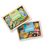 Wooden Magnets Bundle - Animals and Dinosaurs P4