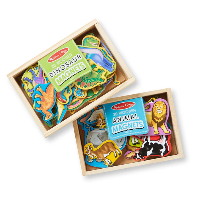 Wooden Magnets Bundle - Animals and Dinosaurs P4
