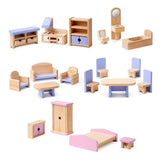 Wooden Multi-Level Dollhouse Z3