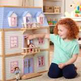 Wooden Multi-Level Dollhouse Z3