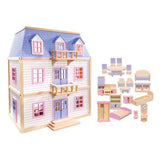 Wooden Multi-Level Dollhouse Z3
