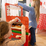 Wooden Pizza Food Truck Activity Center S5
