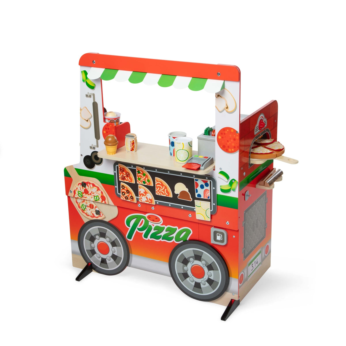 Wooden Pizza Food Truck Activity Center W9