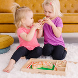 Wooden Pizza Party Play Set Q8