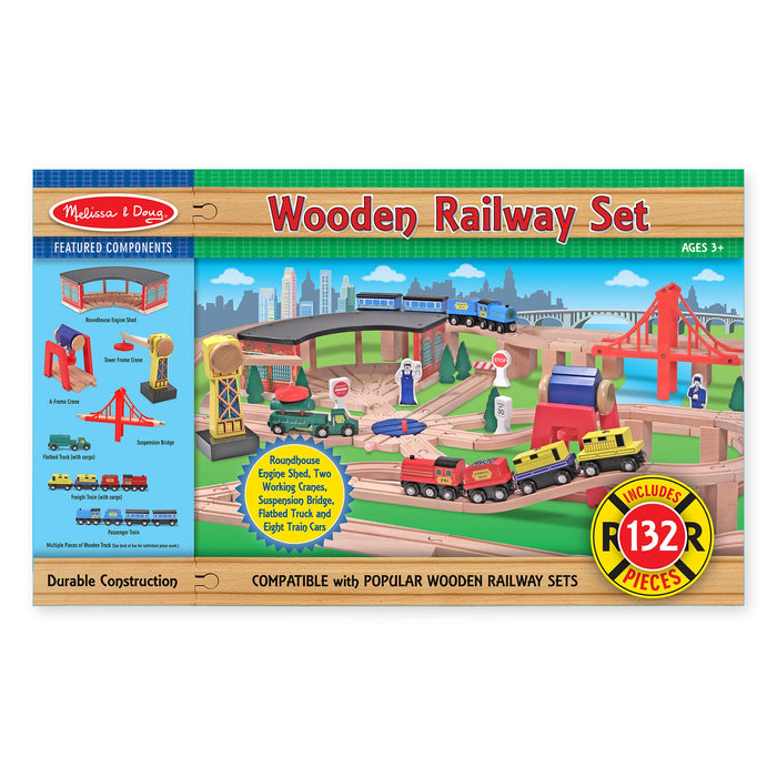Wooden Railway Set U9