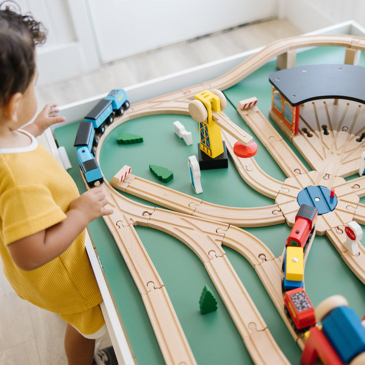 Wooden Railway Set U9