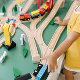 Wooden Railway Set U9