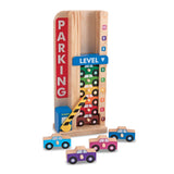Wooden Stack & Count Parking Garage Z6