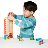 Wooden Stack & Count Parking Garage Z6