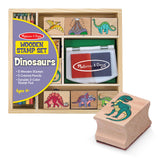Wooden Stamp Set - Dinosaurs E1