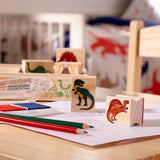 Wooden Stamp Set - Dinosaurs E1