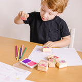 Wooden Stamp Set - Friendship T0