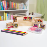 Wooden Stamp Set - Friendship T0