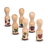 Wooden Stamp Set - Happy Handles O3