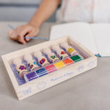 Wooden Stamp Set - Happy Handles O3