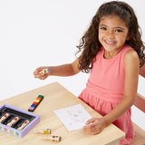 Wooden Stamp Set - Happy Handles O3