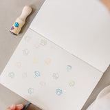 Wooden Stamp Set - Happy Handles O3