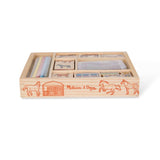 Wooden Stamp Set - Horses F6