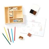 Wooden Stamp Set - Horses F6