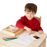 Wooden Stamp Set - Horses F6