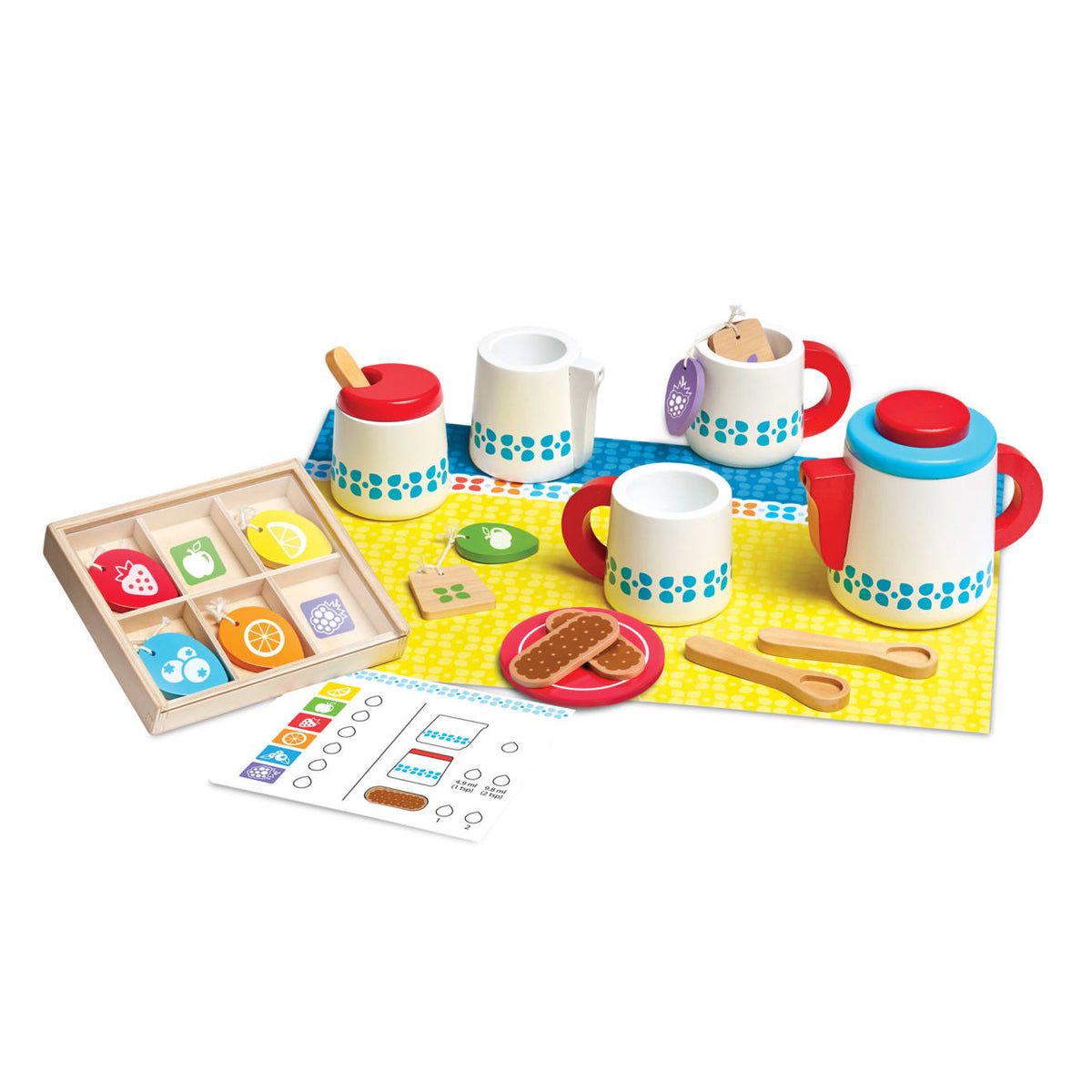 Wooden Steep & Serve Tea Set P8
