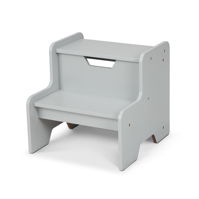 Wooden Step Stool – Gray J8