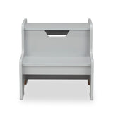 Wooden Step Stool – Gray J8