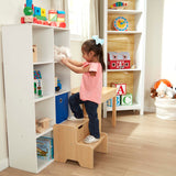 Wooden Step Stool - Natural I3