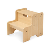 Wooden Step Stool - Natural M6