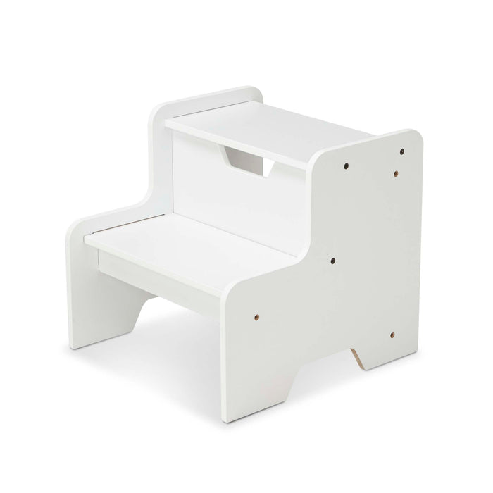 Wooden Step Stool - White W3