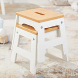 Wooden Stools – Set of 2 S5