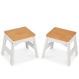Wooden Stools – Set of 2 S5