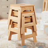 Wooden Stools – Set of 4 G1