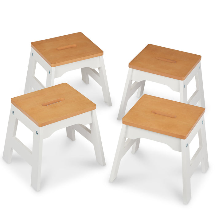 Wooden Stools – Set of 4 O4