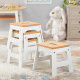 Wooden Stools – Set of 4 O4