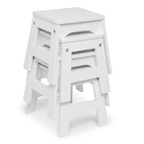 Wooden Stools – Set of 4 V8