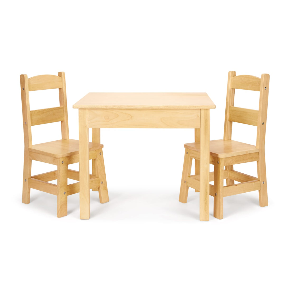 Wooden Table & Chairs - Natural O9