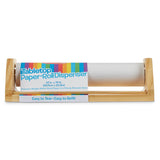 Wooden Tabletop Paper Roll Dispenser D8